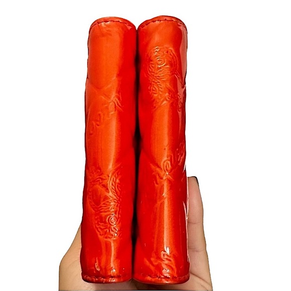 CHANEL Lucky Charms Embossed Patent Leather Wallet w/ COA - Picture 5 of 12